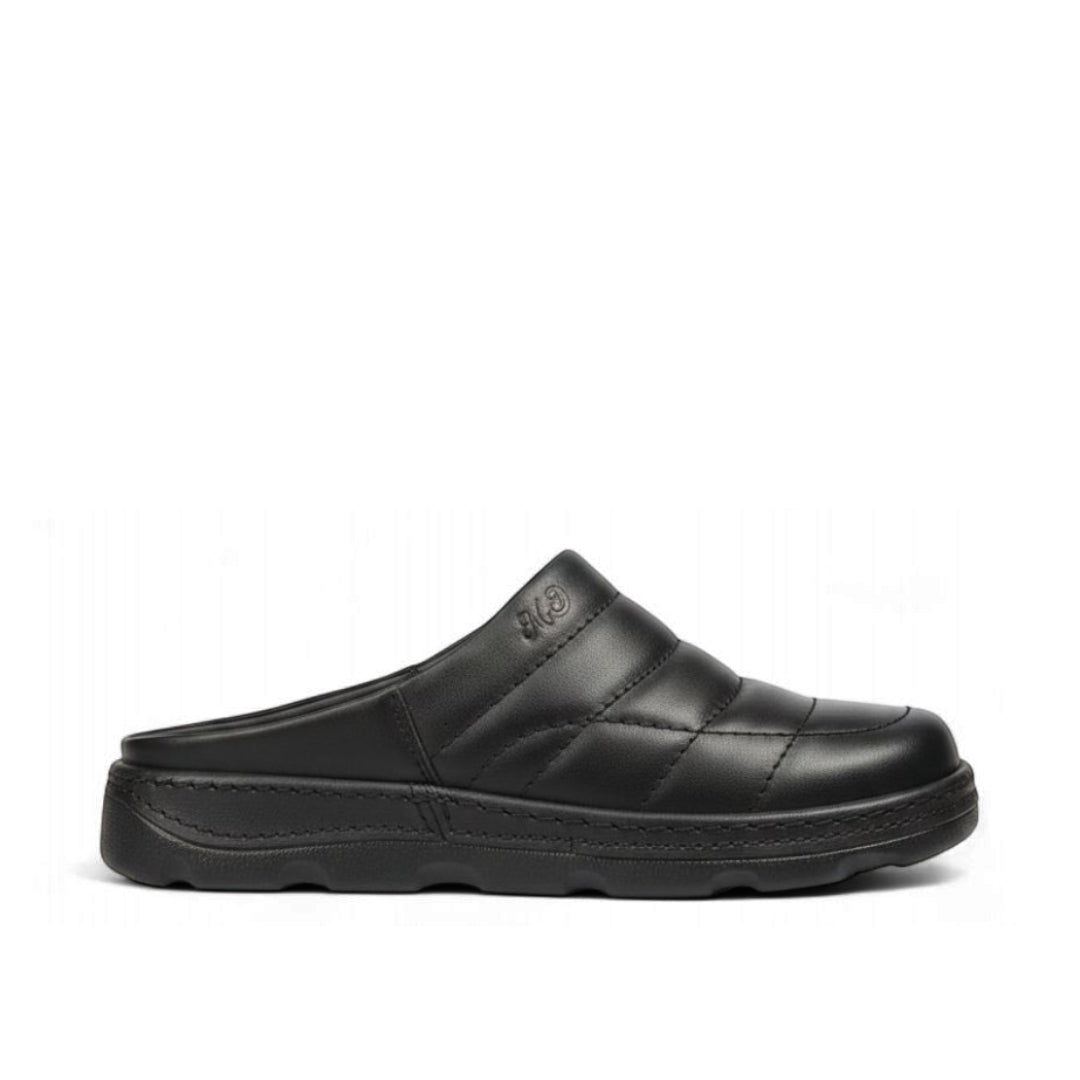 Sabot en cuir naturel