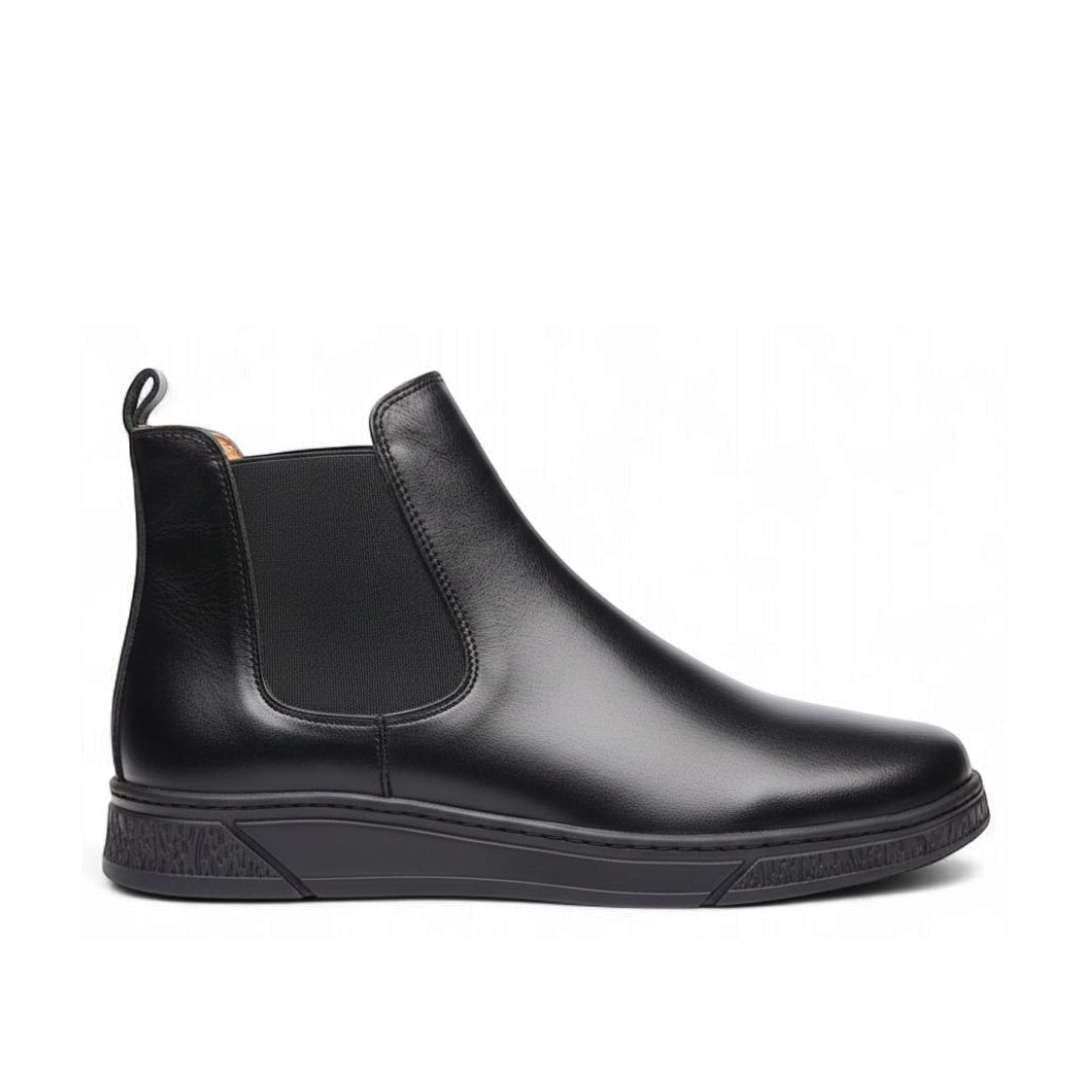 Bottines en cuir véritable