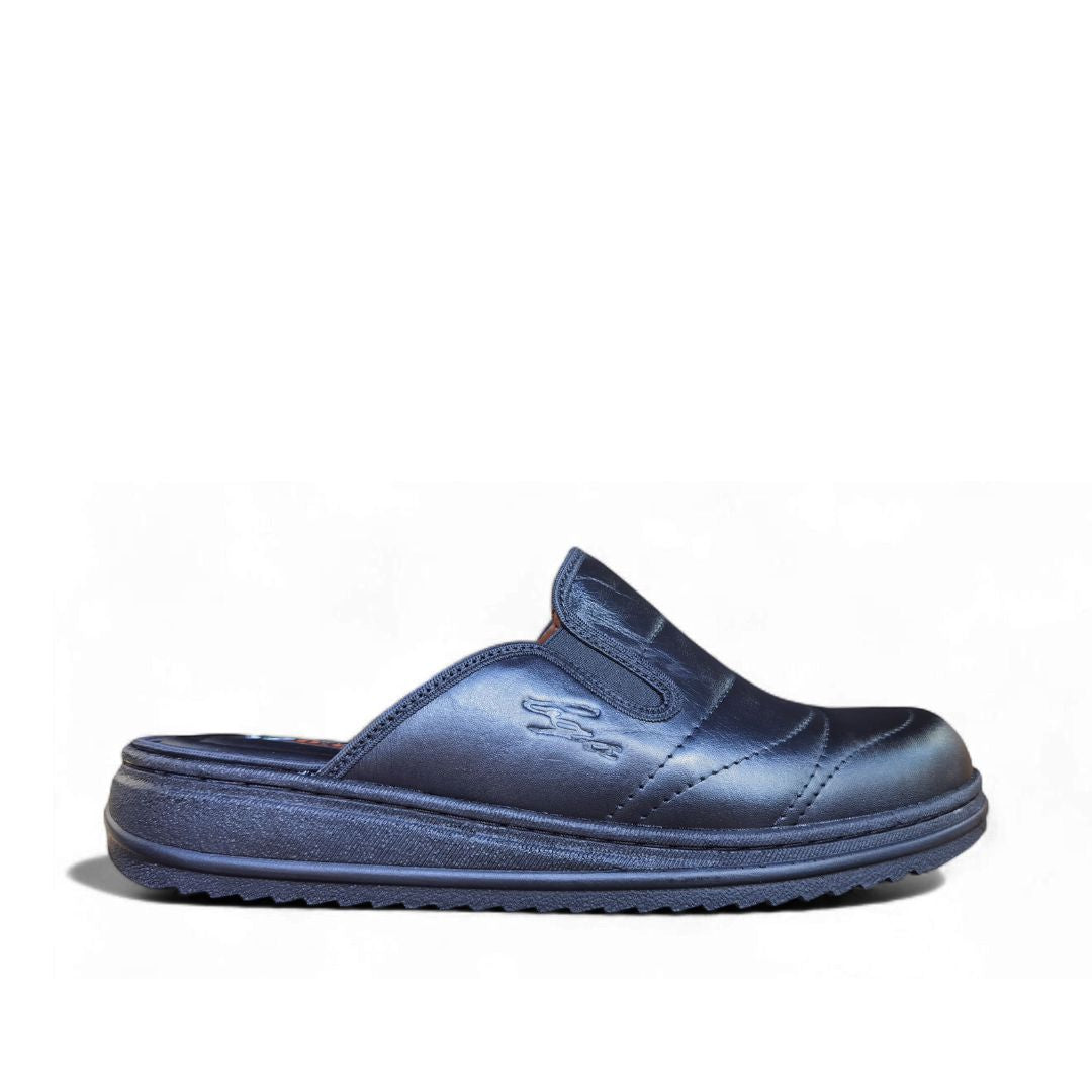 Sabots en cuir naturel